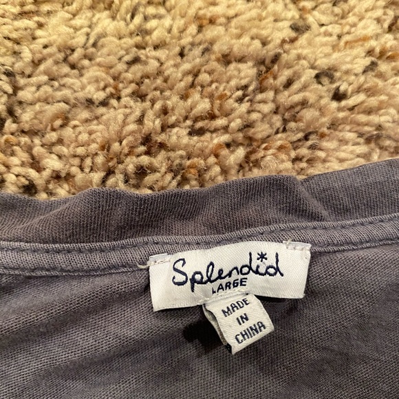 Splendid V-neck Camp Tee - Picture 5 of 5